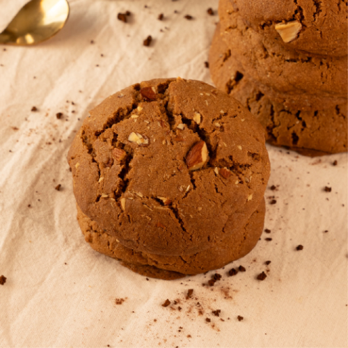 Cookies de café y almendras - (6 unidades)