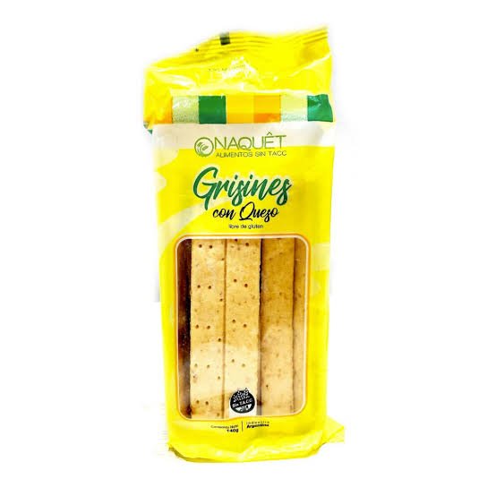 Grisines con queso - Naquet