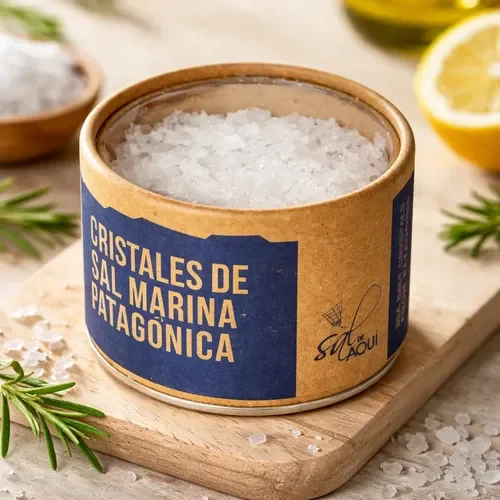 Cristales de sal marina - Sal de Aquí