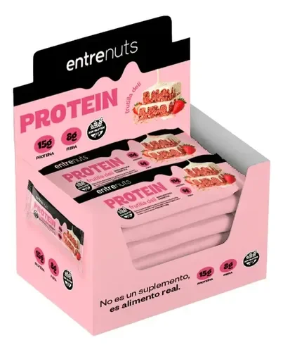 Barrita proteica frutilla deli - Entrenuts