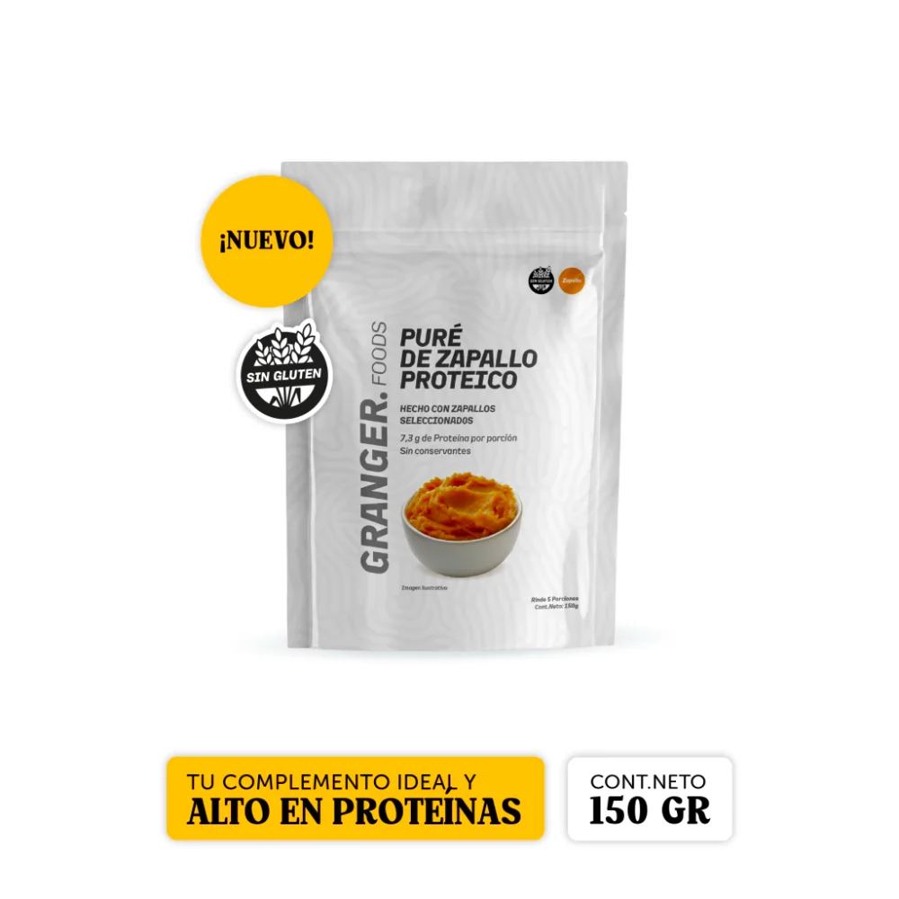 Pure de zapallo proteico - Granger