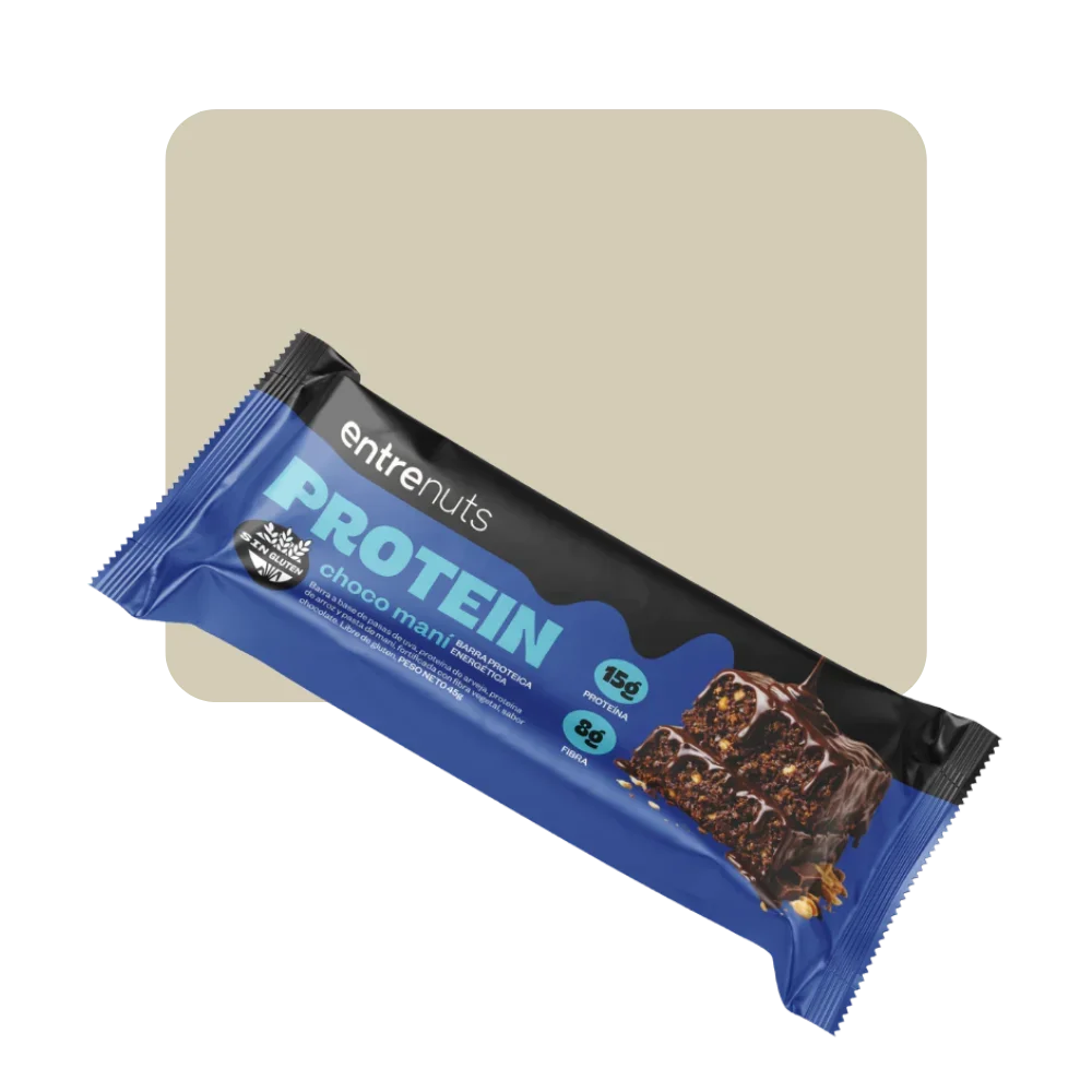 Barrita proteica choco mani - Entrenuts