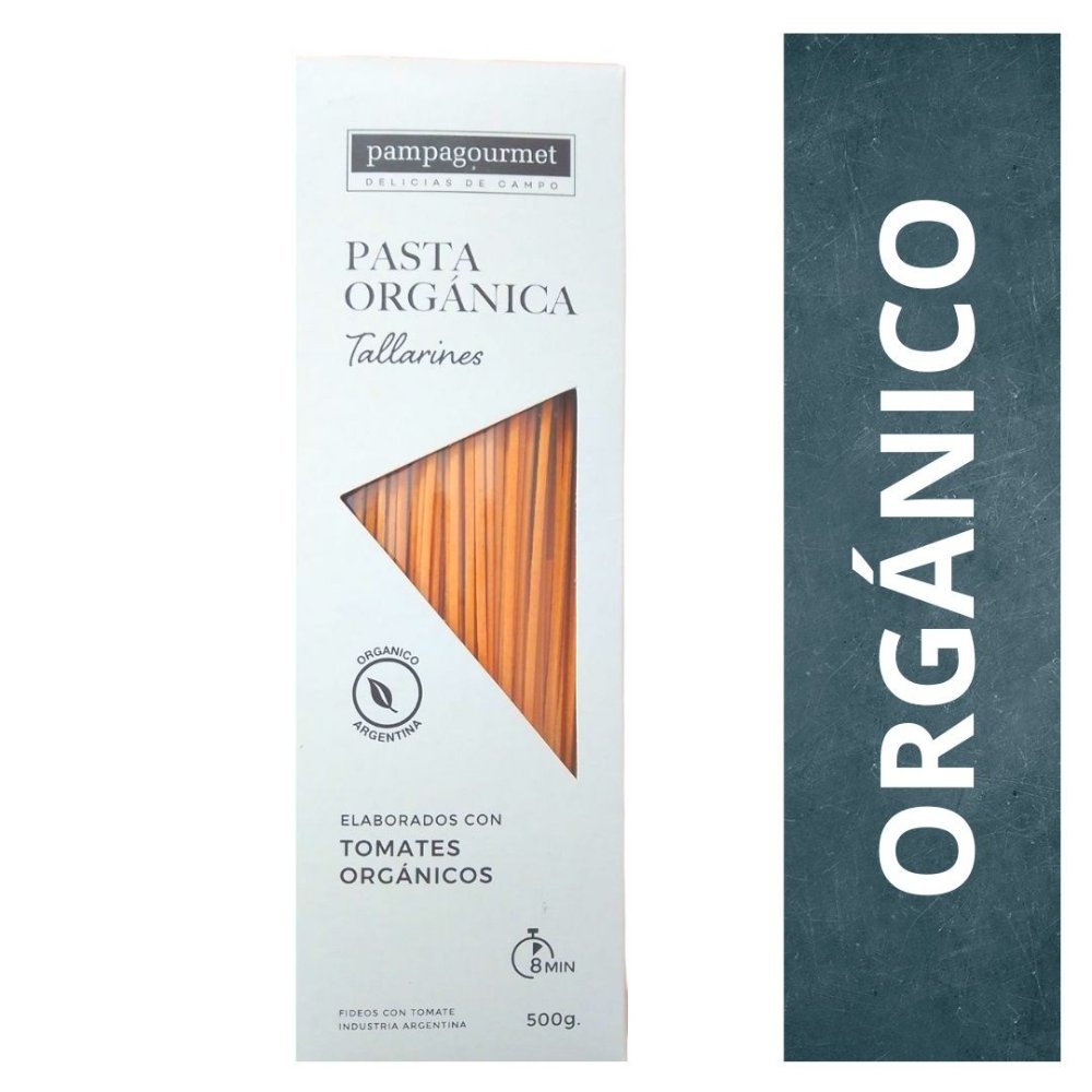 Pasta orgánica tomate - Pampa Gourmet