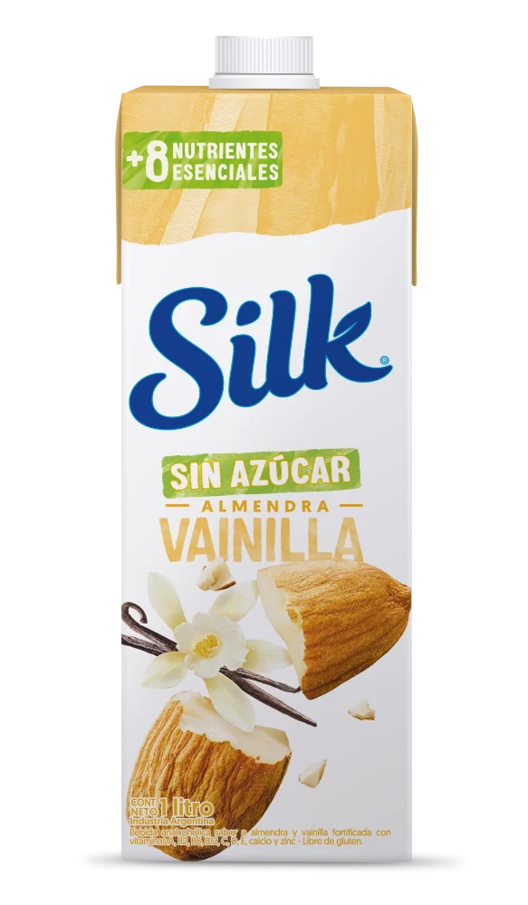 Leche de almendras vainilla - Silk (1Lt)