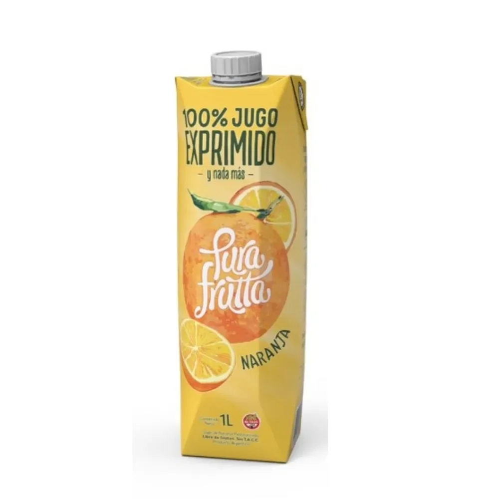 Jugo exprimido de naranja - Pura Frutta