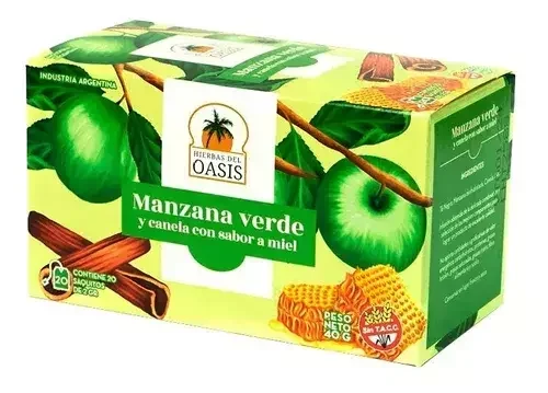 Té - Manzana verde y canela
