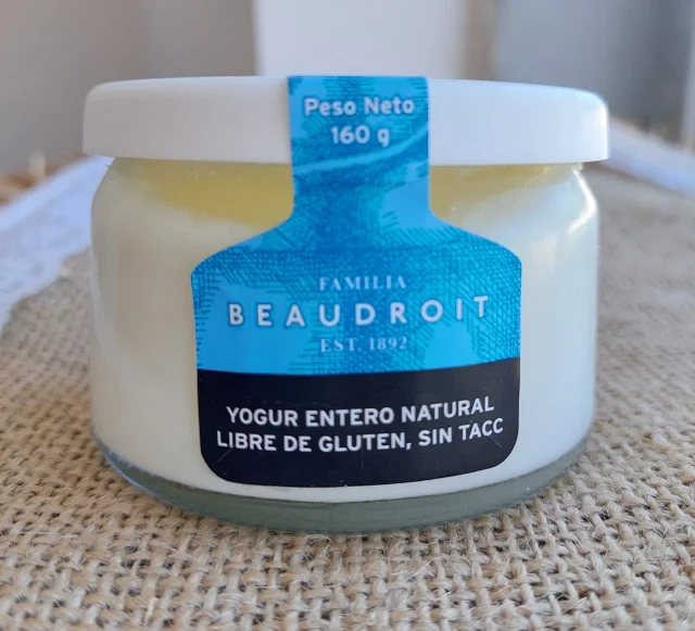 Yogur entero natural - Beaudroit