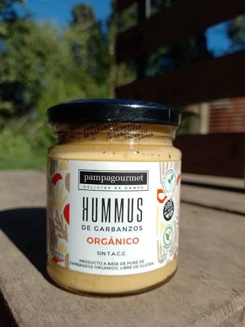Hummus de garbanzos - Pampa Gourmet (180gr)