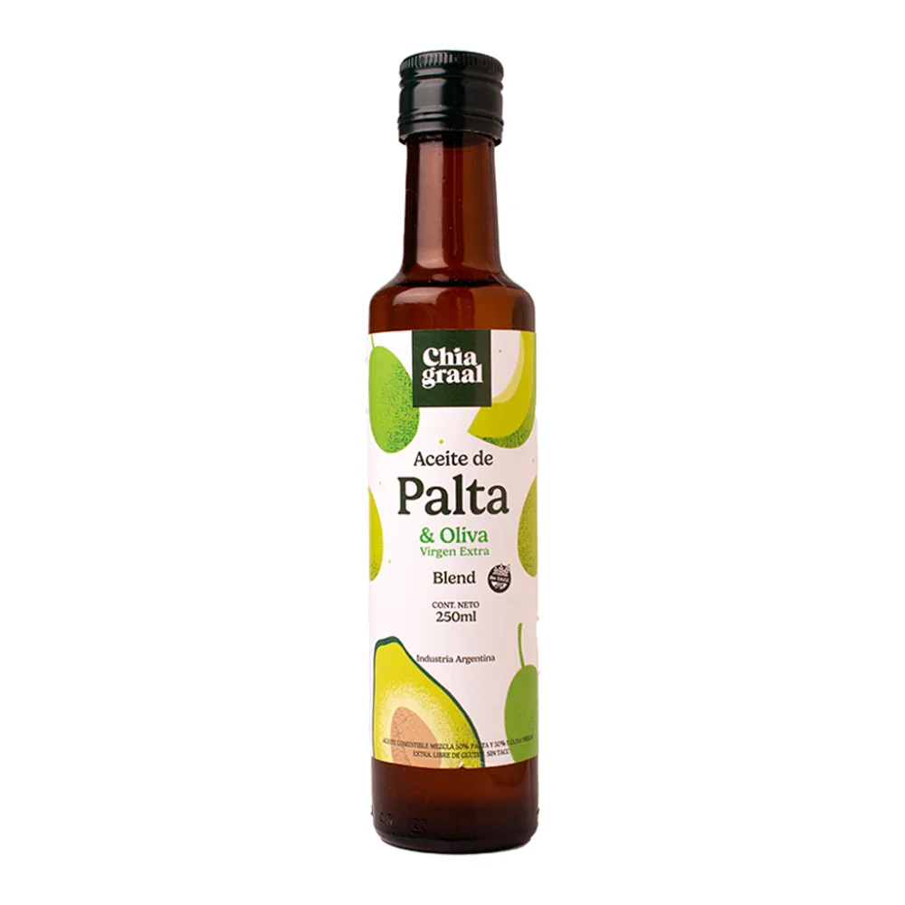 Aceite de palta y oliva - Chia Graal (250ml)
