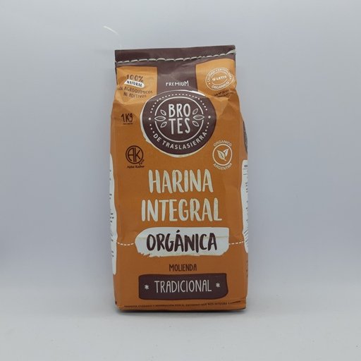Harina integral orgánica tradicional - Brotes (1kg)