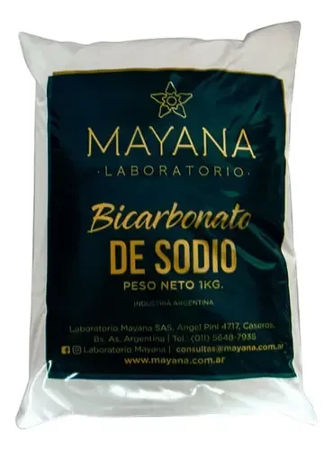 Bicarbonato de sodio - Mayana (1kg)