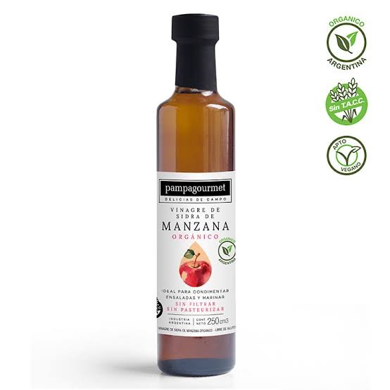 Vinagre de manzana orgánico - Pampa Gourmet