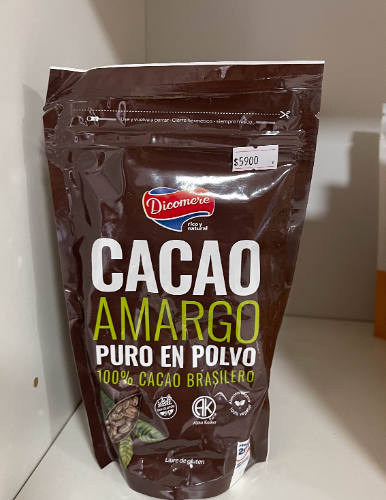 Cacao amargo en polvo - Dicomere (200gr)