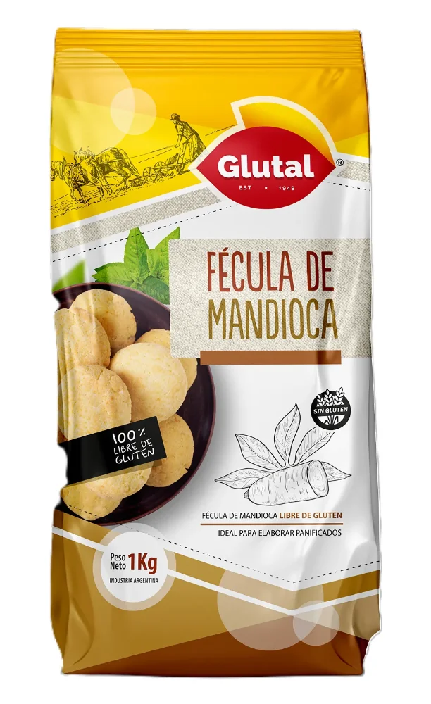 Fécula de mandioca - Glutal (1kg)