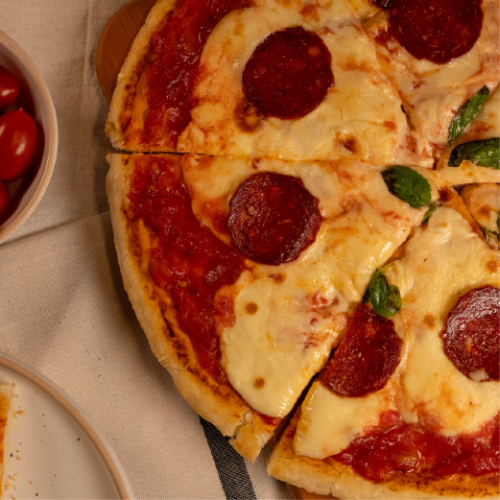 Prepizza integral de calabaza
