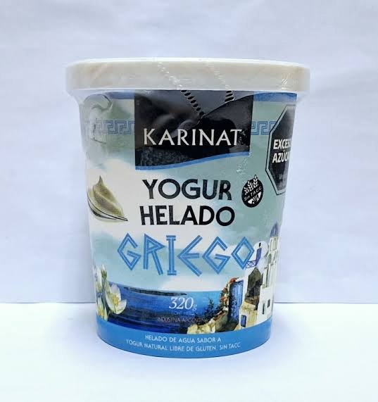 Yogur helado griego - Karinat