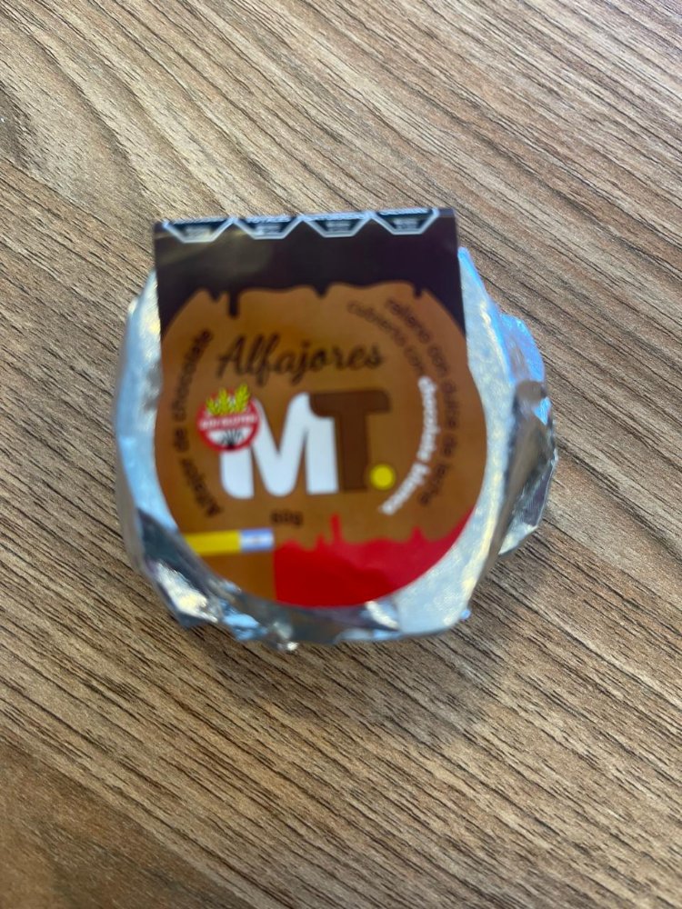 Alfajor blanco relleno de dulce de leche - MT