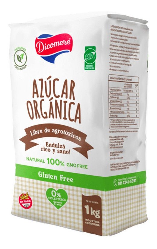 Azucar orgánica - Dicomere (1kg)