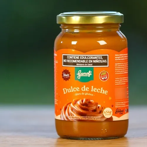 Dulce de leche con stevia - Ganofi