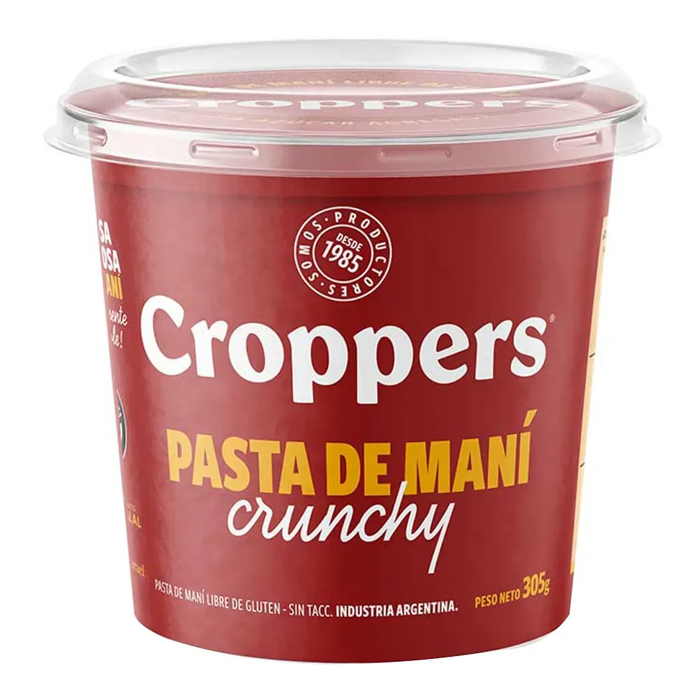 Pasta de mani crunchy - Croppers