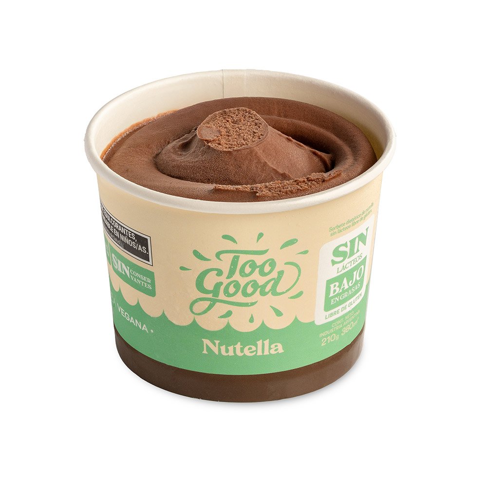Helado de nutella - Too Good