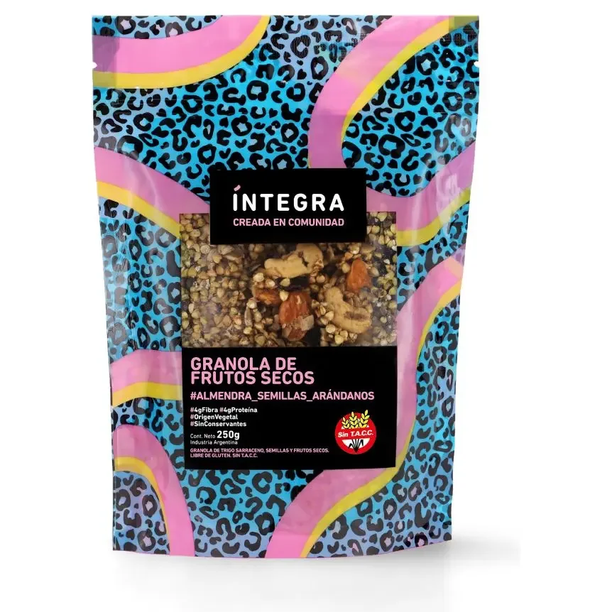 Granola de almendras, semillas y arándanos - Integra