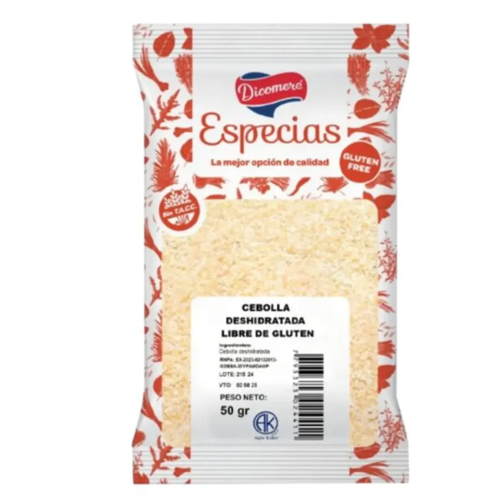 Cebolla deshidratada - Dicomere (50gr)