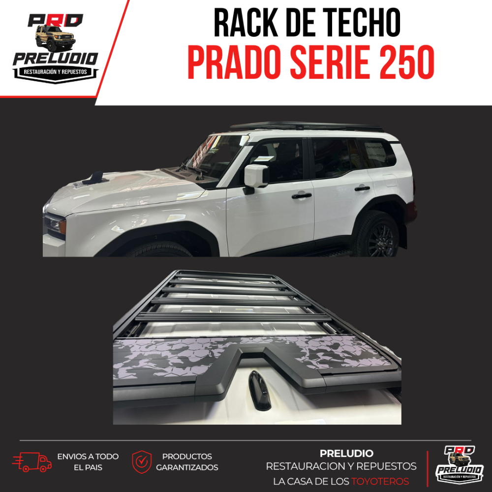 RACK DE TECHO PRADO 250