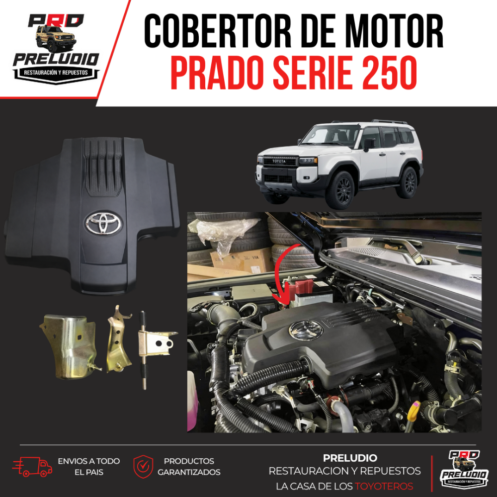 COBERTOR DE MOTOR PRADO 250