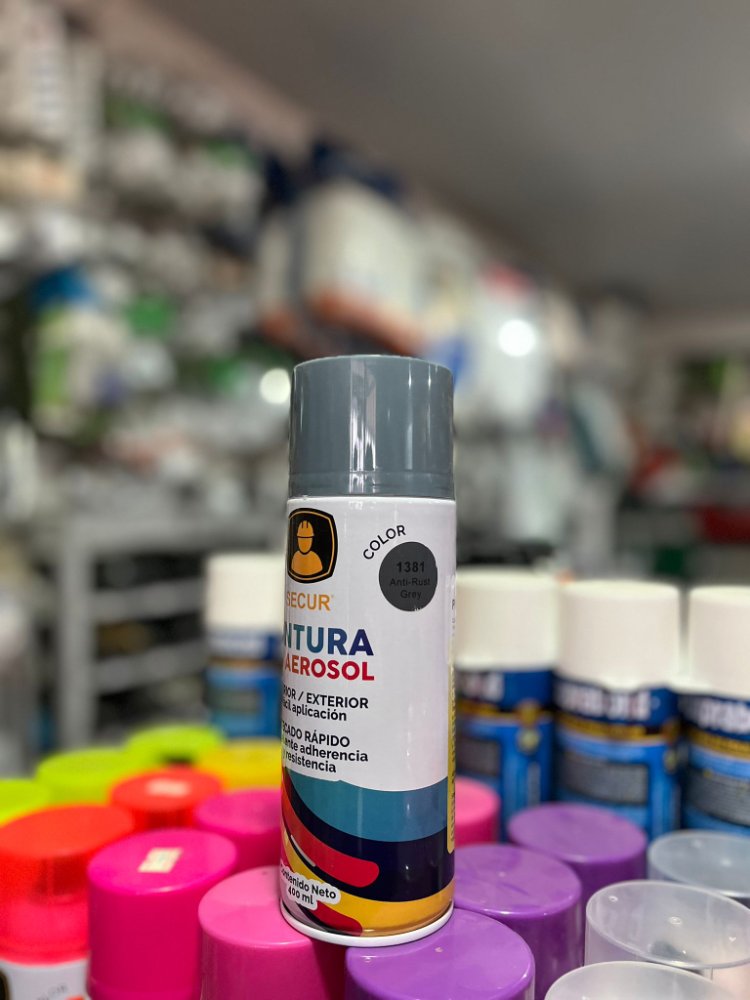 PINTURA AEROSOL"ANTIOXIDO GRIS(1381)"