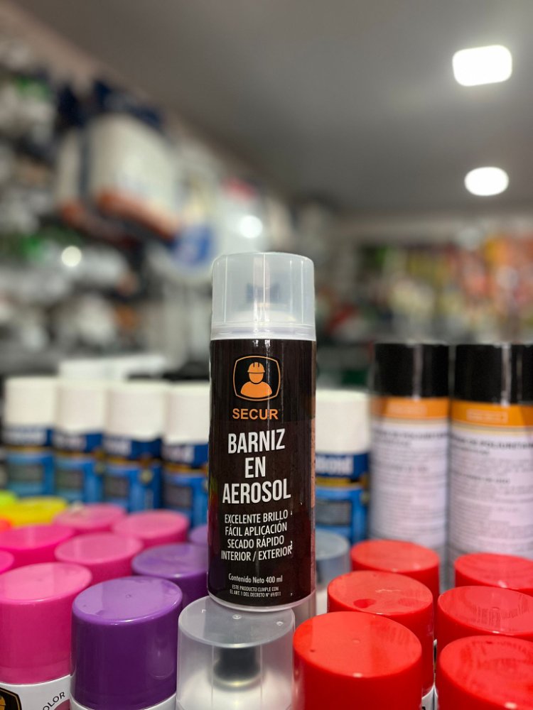 BARNIZ EN AEROSOL