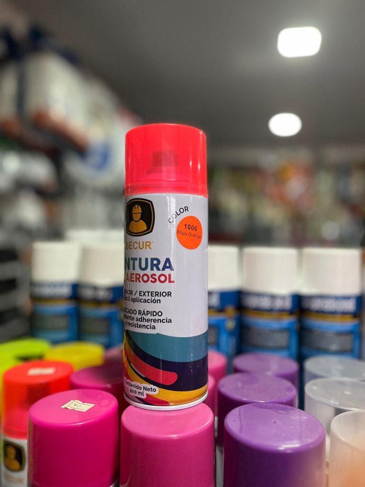PINTURA AEROSOL "NARANJA FLUOR(1006)"