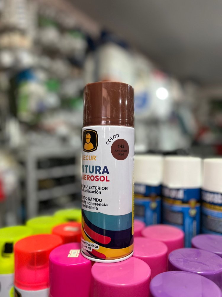 PINTURA AEROSOL"ANTIOXIDO ROJO(142)"