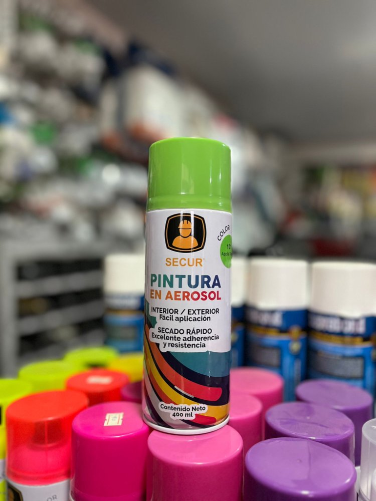 PINTURA AEROSOL"VERDE MANZANA(101)"