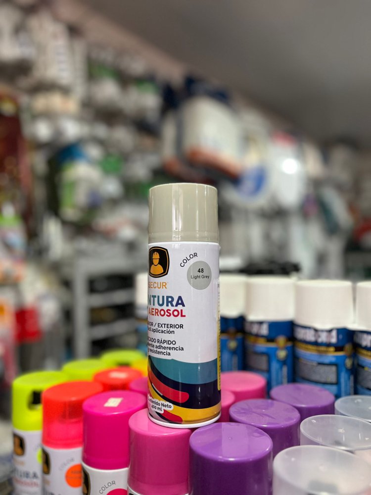 PINTURA AEROSOL"GRIS CLARO(48)"