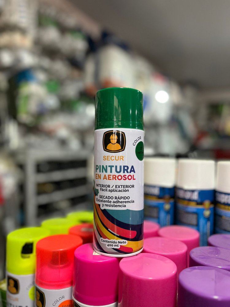 PINTURA AEROSOL"VERDE HOJA(37)"