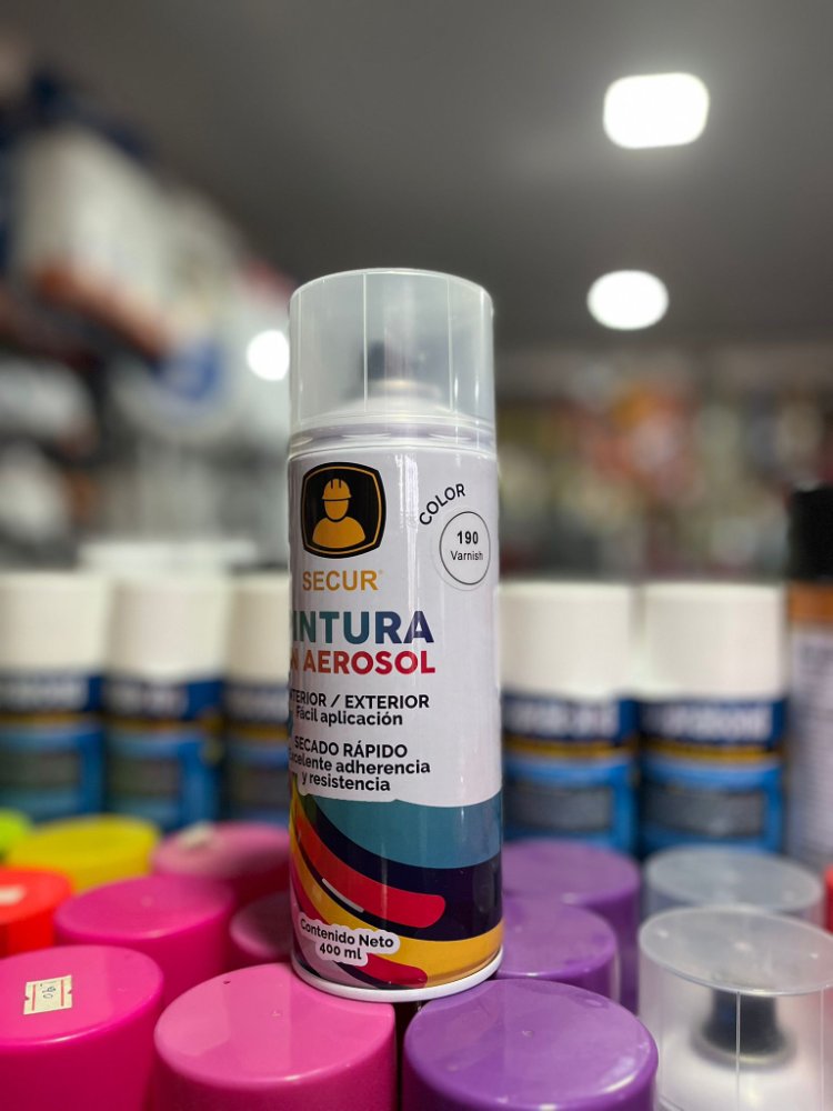 PINTURA AEROSOL"LACA NATURAL(190)"