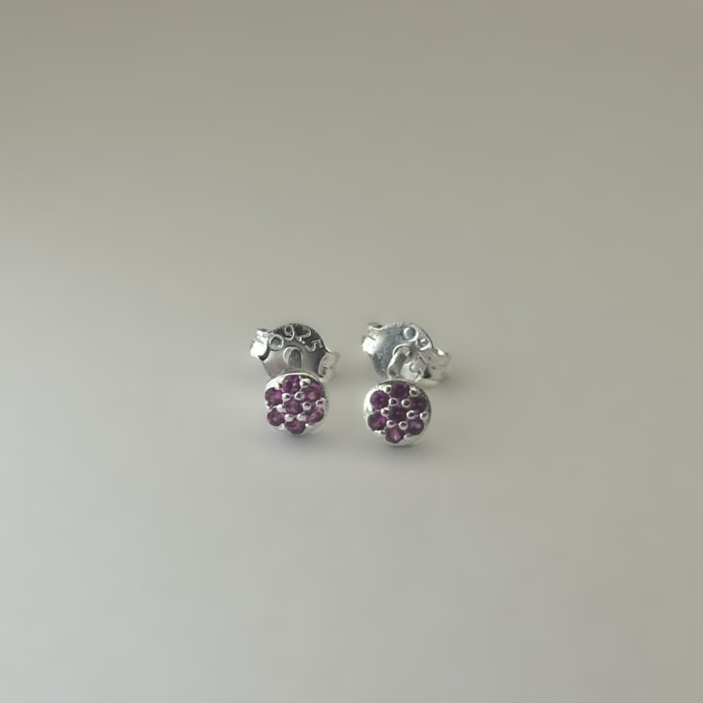 ARETE MARIPOSA PAVE ROSA