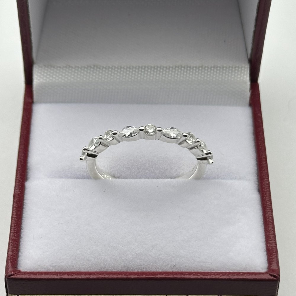 ANILLO  CIRCONES OVALADOS PISA ARGOLLA