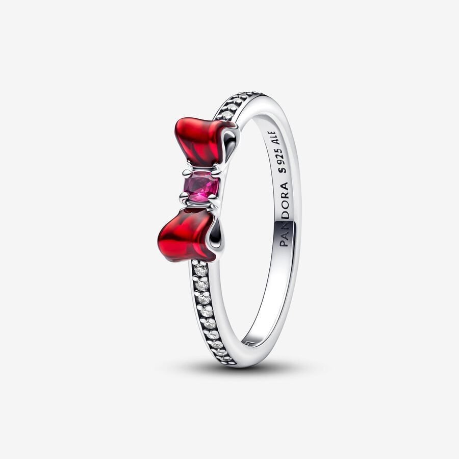 ANILLO DISNEY X BLANCANIEVES DE PLATAZIRCONIA CÚBICA BRILLANTE