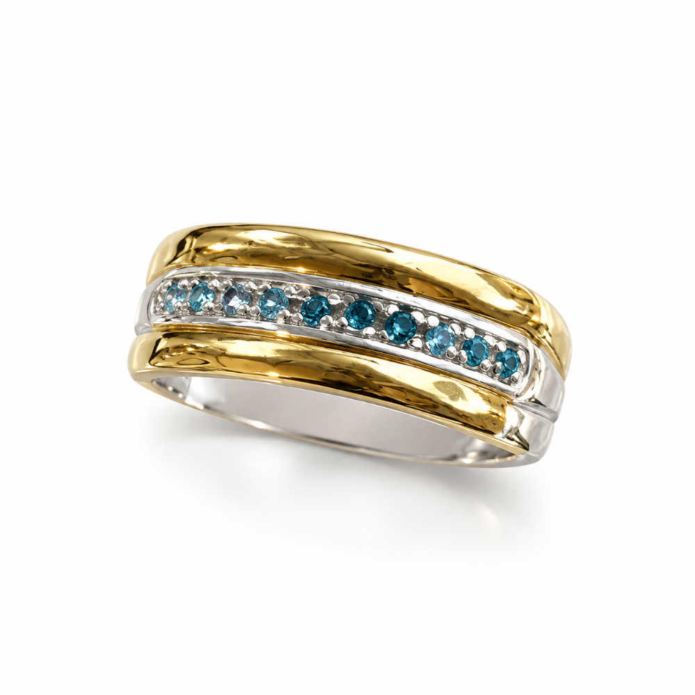 ANILLO BLUE LINE