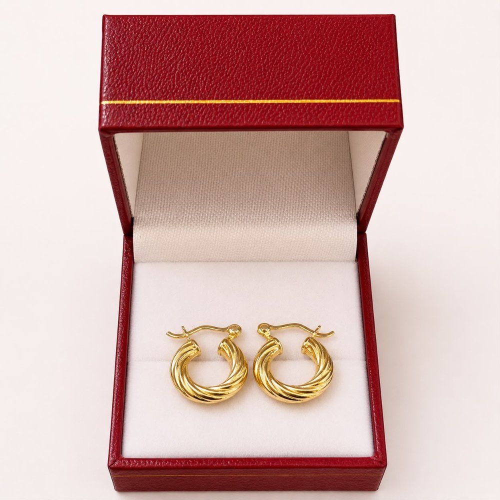 CANDONGA MELCOCHA ORO LAMINADO 18K