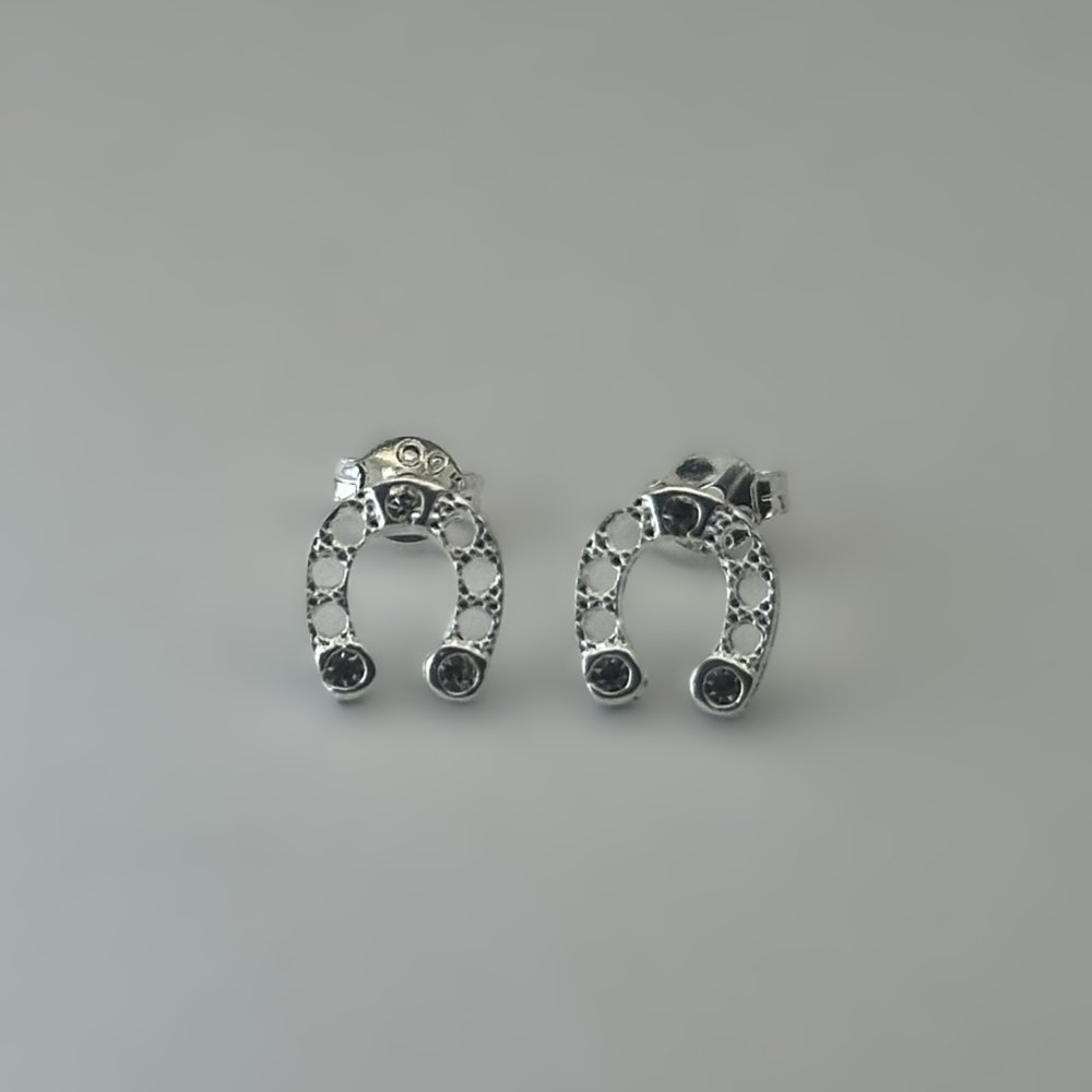 ARETES MARIPOSA HERRADURA