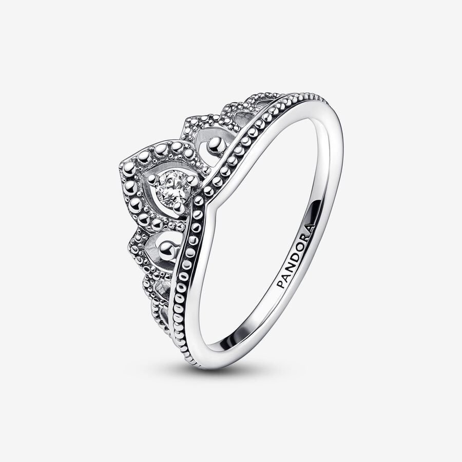 ANILLO PANDORA TIARA REAL CON ABALORIOS (REGAL BEADED TIARA RING)