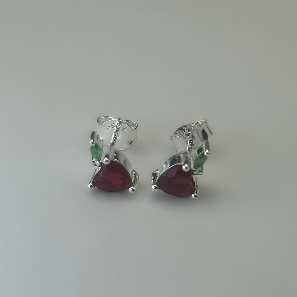 ARETES MARIPOSA MANZANA
