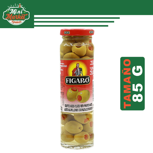 Aceitunas Figaro Con Pimiento 85 gr