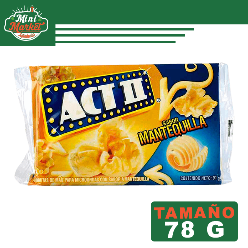 ACID BUTTER SABOR A MANTEQUILLA 78 G "PALOMITAS"