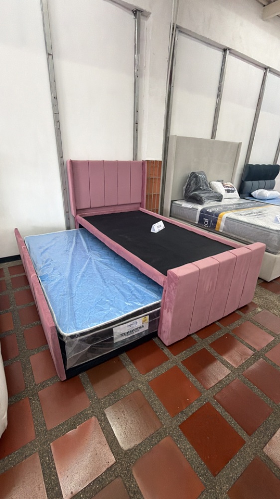 Cama Duplex Ind Rosada