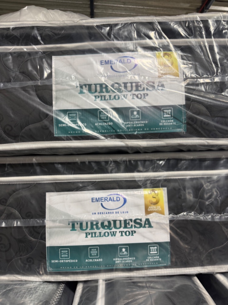 Colchon Matrimonial Turquesa