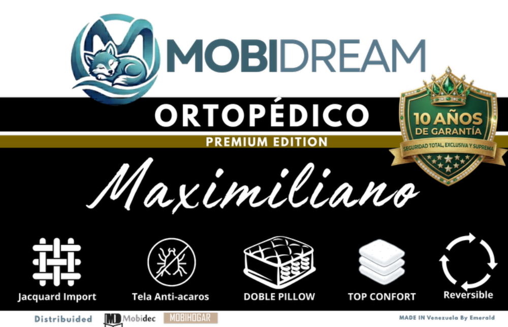 Colchon Maximiliano Individual Ortopedico